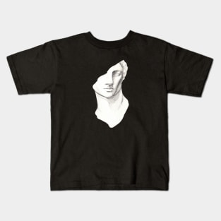 David Statue Kids T-Shirt